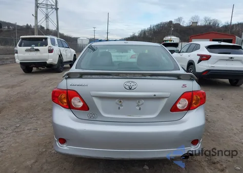 2009 Toyota Corolla S from USA, damaged, VIN 2T1BU40E49C107393